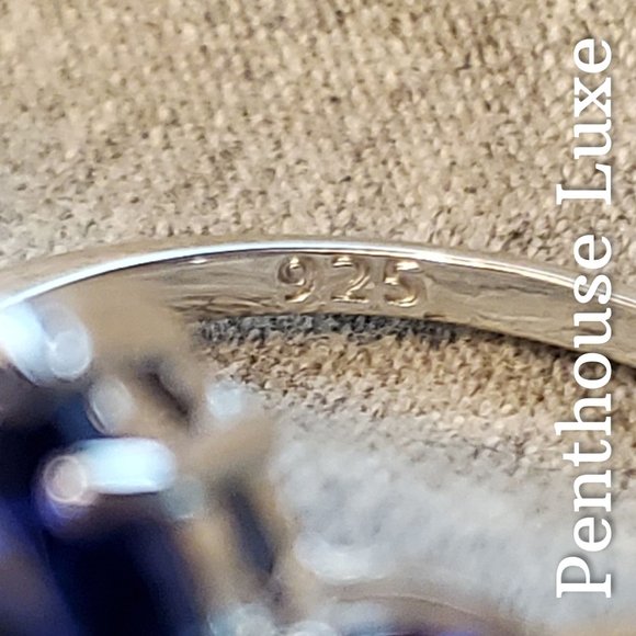 FINAL RESTOCK!! Blue Sapphire Amethyst Ring - Picture 4 of 7